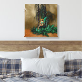 Fee Canvas Print Leinwanddruck (Insitu (Schlafzimmer))