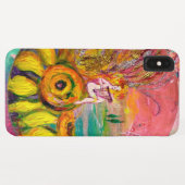 Fee der Sonnenblumen Case-Mate iPhone Hülle (Rückseite (Horizontal))