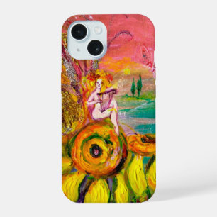 Fee der Sonnenblumen iPhone 15 Hülle