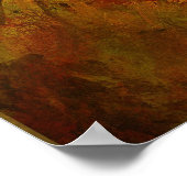 Fee des Herbstplakats Poster (Ecke)