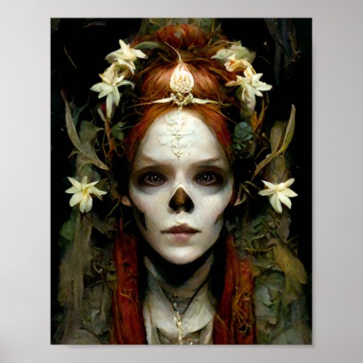 Fee des Todes 5 Dark Fantasy Art Poster (Vorne)
