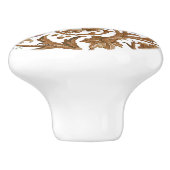 Fee Dragons Keramik Knoblauch Keramikknauf (Seitenansicht)