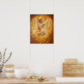 Fée du Feu Poster (Küche)