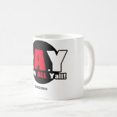 FEE! - F@#K ALLES Yall! Kaffeetasse (VorderseiteRechts)