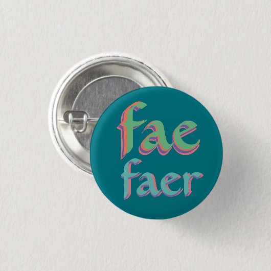 Fee faer Pronomenknopf Button (Vorne & Hinten)