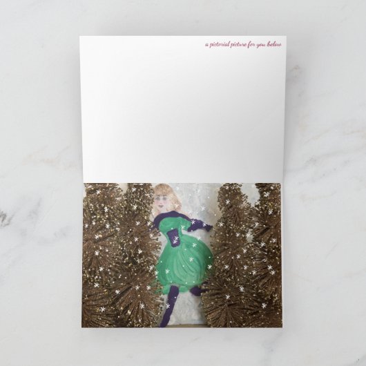 Fee Feiertagskarte (Innenseite)