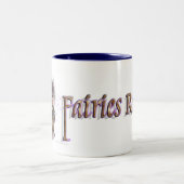 Fee-Felsen Zweifarbige Tasse (Mittel)