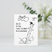 Fee, Fie, Fo, Fum! Postkarte (Stehend Vorderseite)