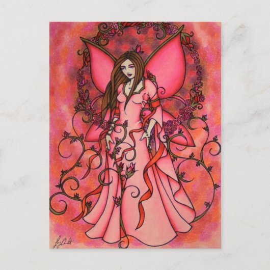 Fee Flora Postkarte (Vorderseite)