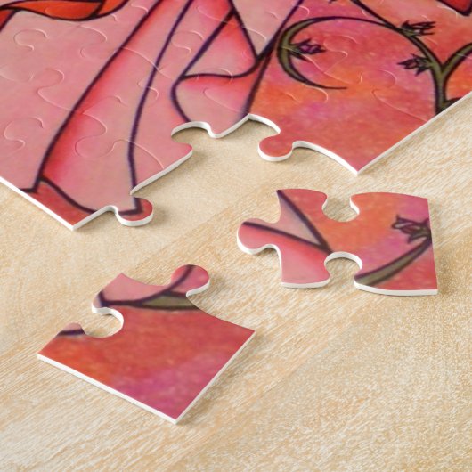 Fee Flora Puzzle (Seite)