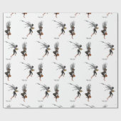 Fee für Twin Boy Rain Geschenkpapier (Flach)