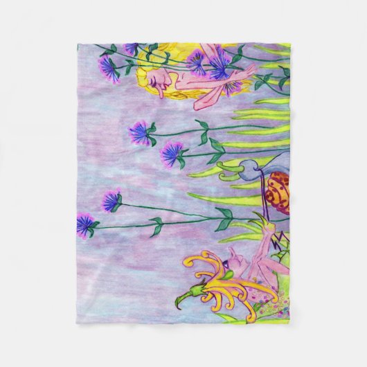 Fee Garden Fleece Blanket (Vorderseite)