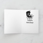 Fee Garden - Individuell gestaltet Feiertagskarte (Innenseite)