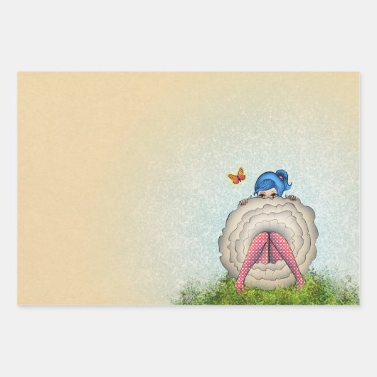 Fee Geschenkpapier Set (Vorderseite 3)