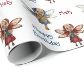 Fee-Gewohnheits-Packpapier Geschenkpapier (Rolleneckpunkt)