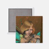 Fee Girl Magnet (Vorderseite/Rückseite)