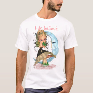 Fee, glaube ich, T-Stück der kleinen Mädchen T-Shirt