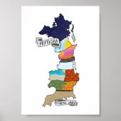 Fee Grunddruck Poster (Vorne)