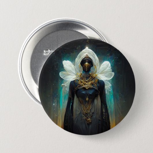Fee Guardian Fantasy Button (Vorne & Hinten)