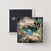 Fee im Elfenteich Button (Vorne & Hinten)