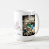 Fee im Elfenteich Kaffeetasse (VorderseiteRechts)
