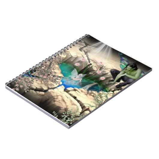 Fee im Elfenteich Notizblock (Linke Seite)