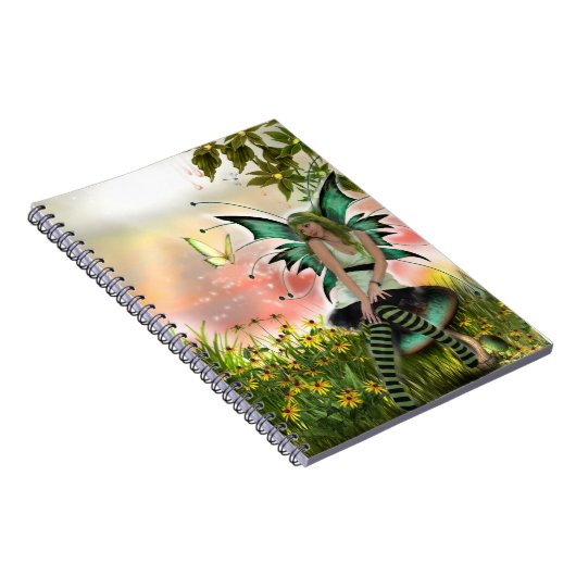 Fee im Frühjahr Notizblock (Rechte Seite)