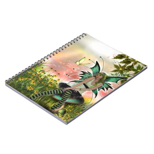 Fee im Frühjahr Notizblock (Linke Seite)