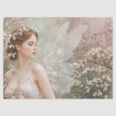 Fee im Frühling Seidenpapier (Vorderseite)