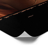 Fee im Herbst Poster (Ecke)