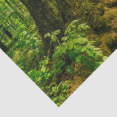 Fee im Zauberwald mit Bambi und Schmetterling Seidenpapier (Detail)