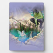 Fee in Elven Pond Vignette Fotoplatte (Vorderseite)