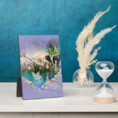 Fee in Elven Pond Vignette Fotoplatte (Seite)