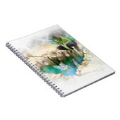 Fee in Elven Pond Vignette Notizblock (Rechte Seite)
