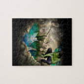 Fee in Elven Pond Vignette Puzzle (Horizontal)