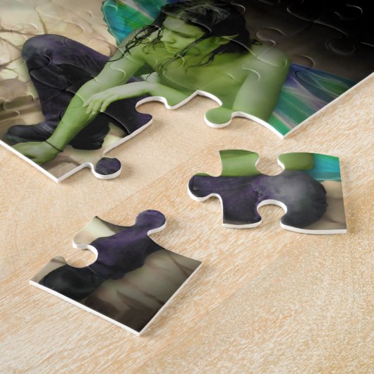 Fee in Elven Pond Vignette Puzzle (Seite)