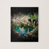 Fee in Elven Pond Vignette Puzzle (Vertikal)