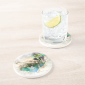 Fee in Elven Pond Vignette Untersetzer (Seite)