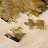 Fee in Gelb Puzzle (Seite)