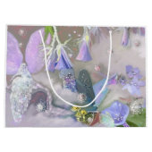 Fee in ihrer kleinen Welt Große Geschenktüte (Rückseite)