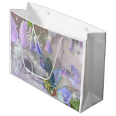 Fee in ihrer kleinen Welt Große Geschenktüte (Vorderseite Schrägansicht)