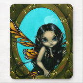 "Fee in meinem Fenster" Mousepad (Vorne)