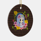 Fee Keramik Ornament (Rechts)