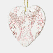 Fee Keramikornament (Links)