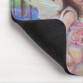 Fee küsst Mutter und Tochter Mousepad (Ecke)