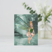 Fee Magic Fairy Postkarte (Stehend Vorderseite)