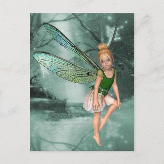 Fee Magic Fairy Postkarte (Vorderseite)