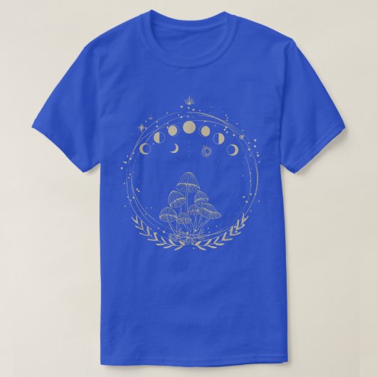 Fee Magic Mushroom Moon Phase LGBT T-Shirt (Design vorne)