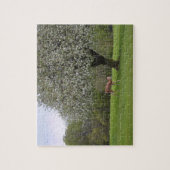 Fee mit Blossom-Tree-Puzzle Puzzle (Vertikal)