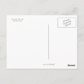"Fee mit Eulen" von Doyle Postkarte (Rückseite)